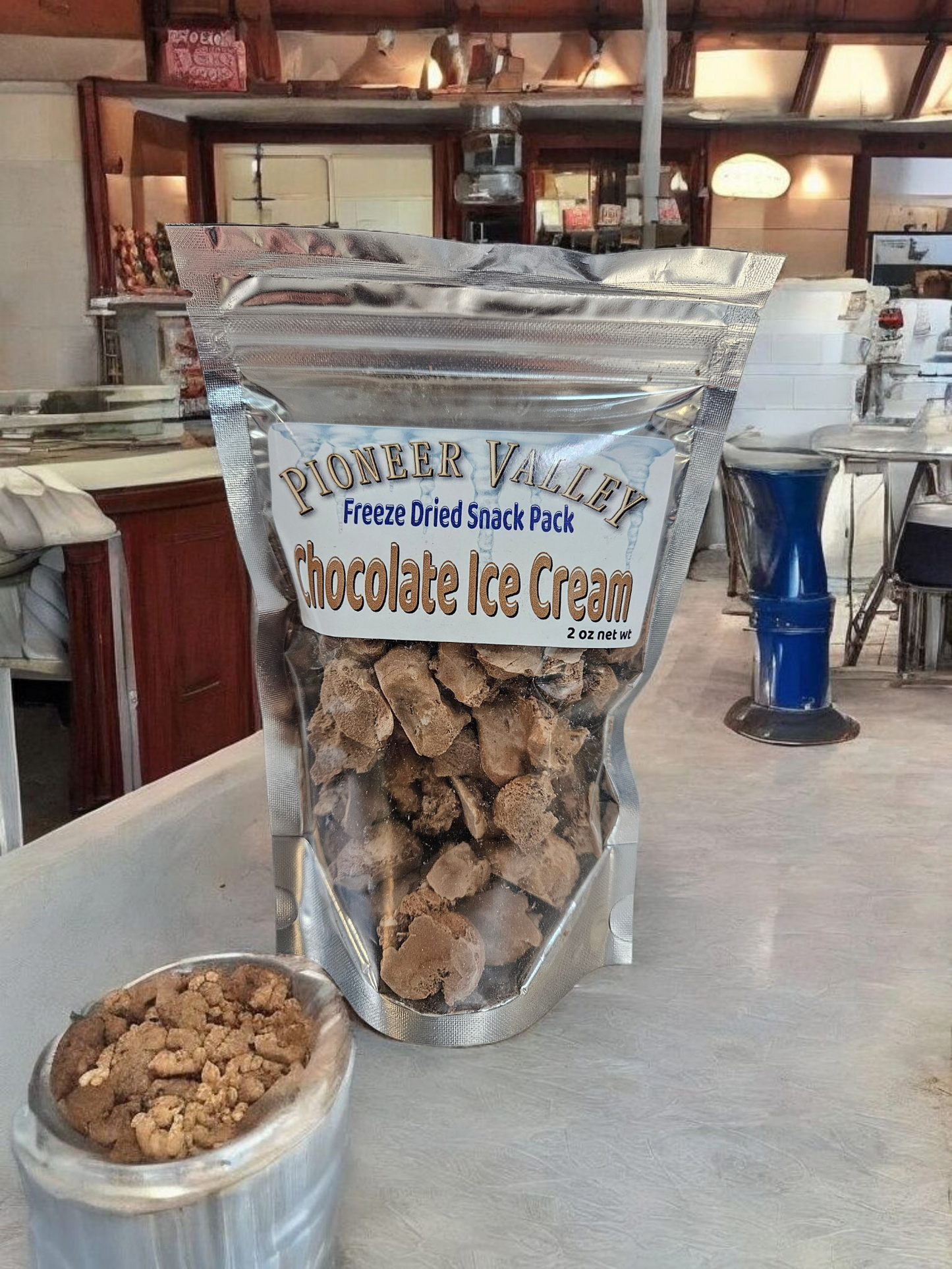 Chocolate Ice Cream, freeze dried