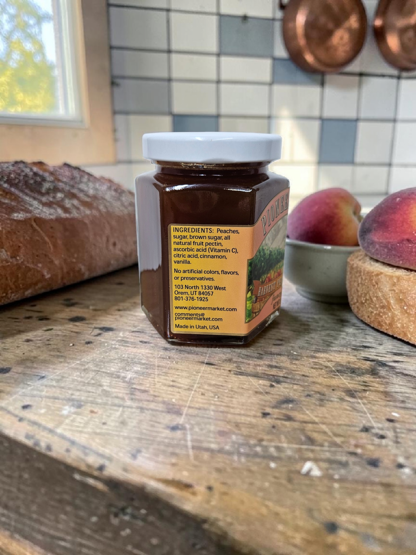 Harvest Peach Cobbler Jam