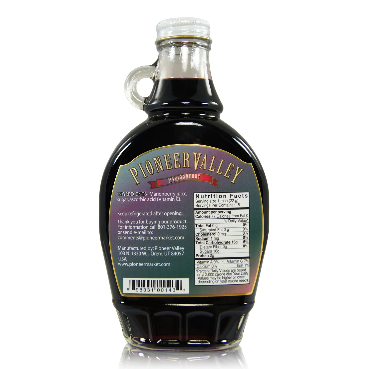 Marionberry Syrup