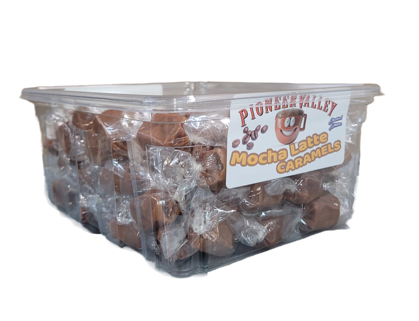 Mocha Latte Caramels - 3lb Tub