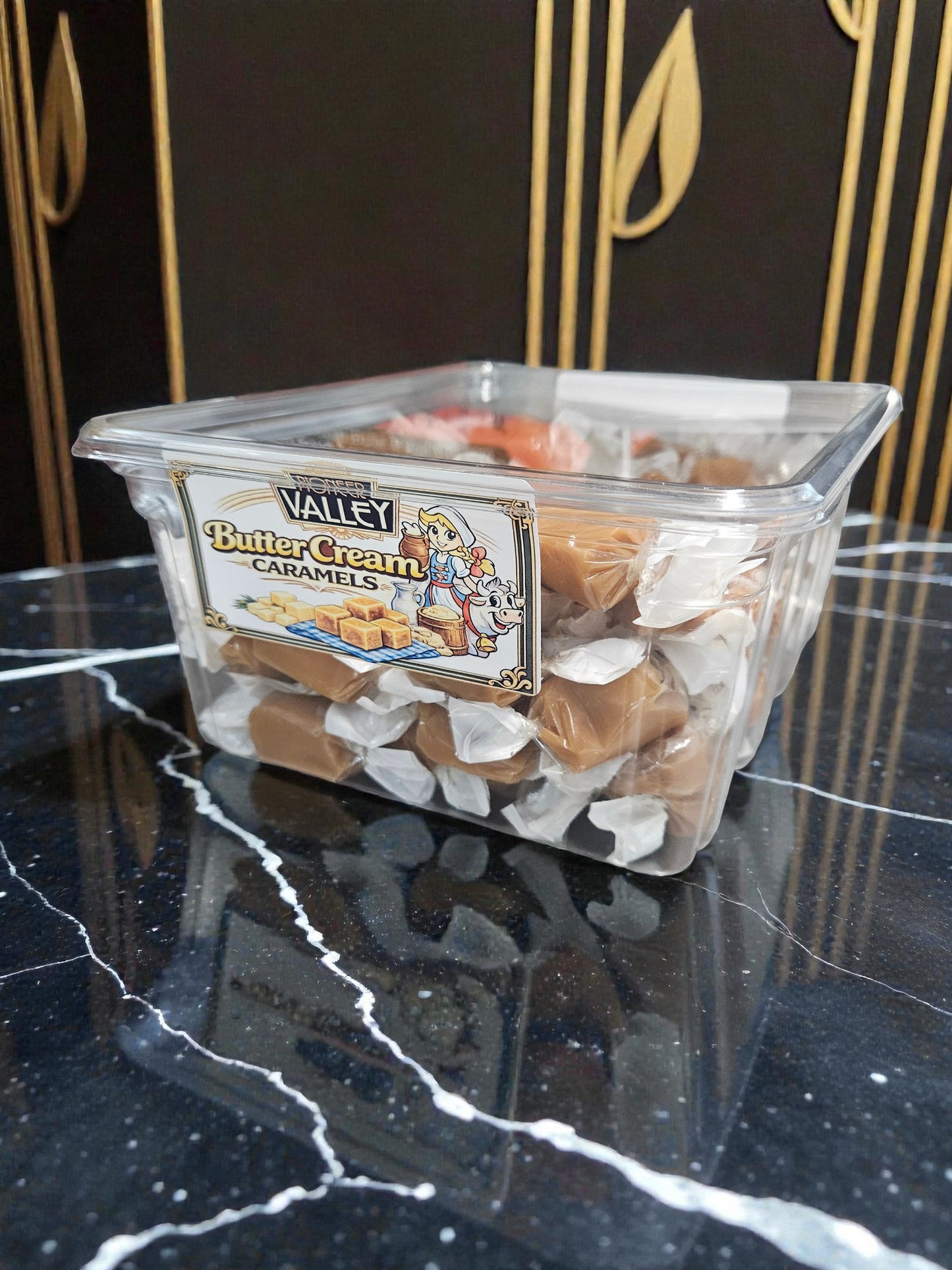 Butter Cream Caramels - 3lb Tub
