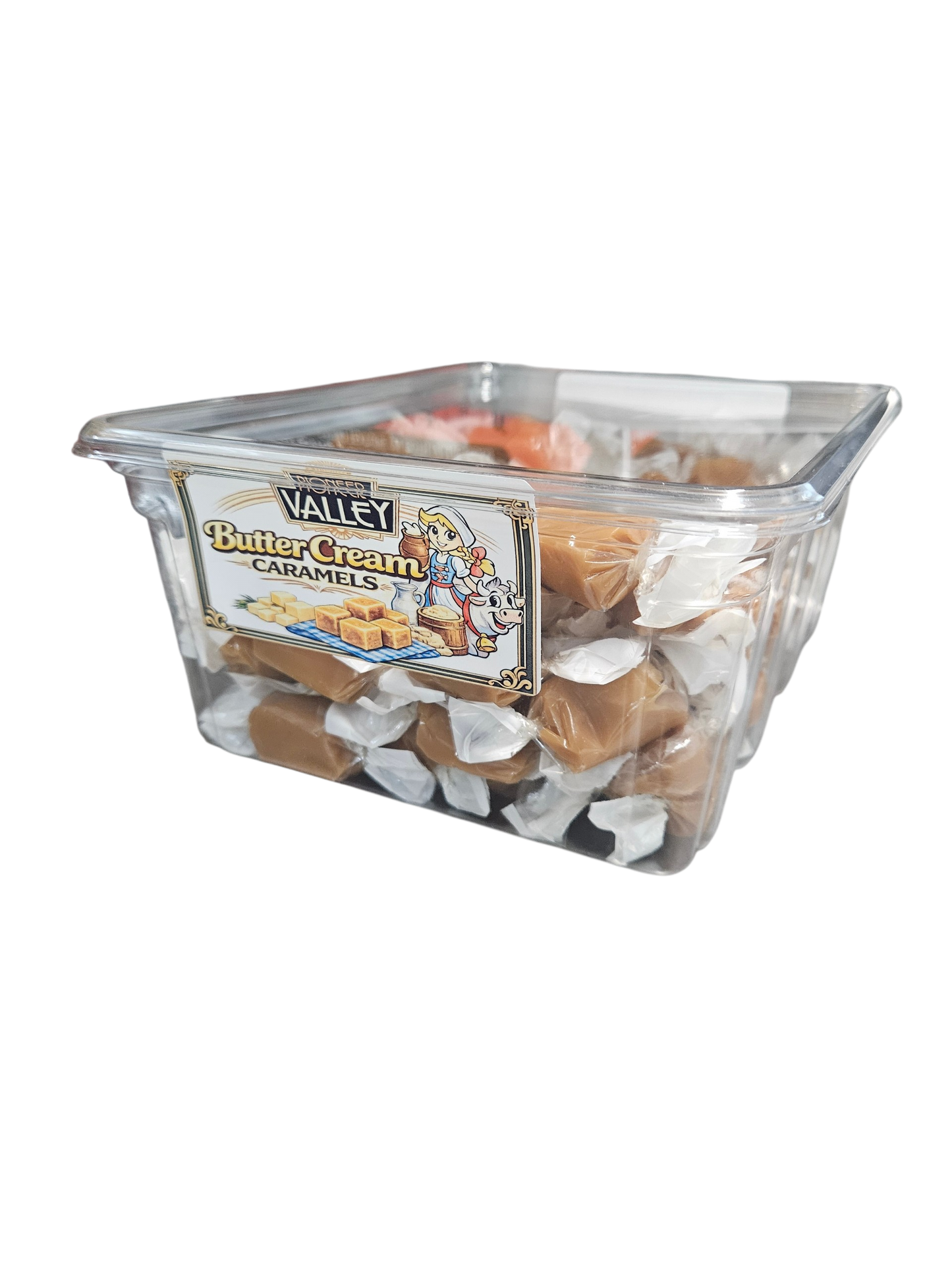Butter Cream Caramels - 3lb Tub