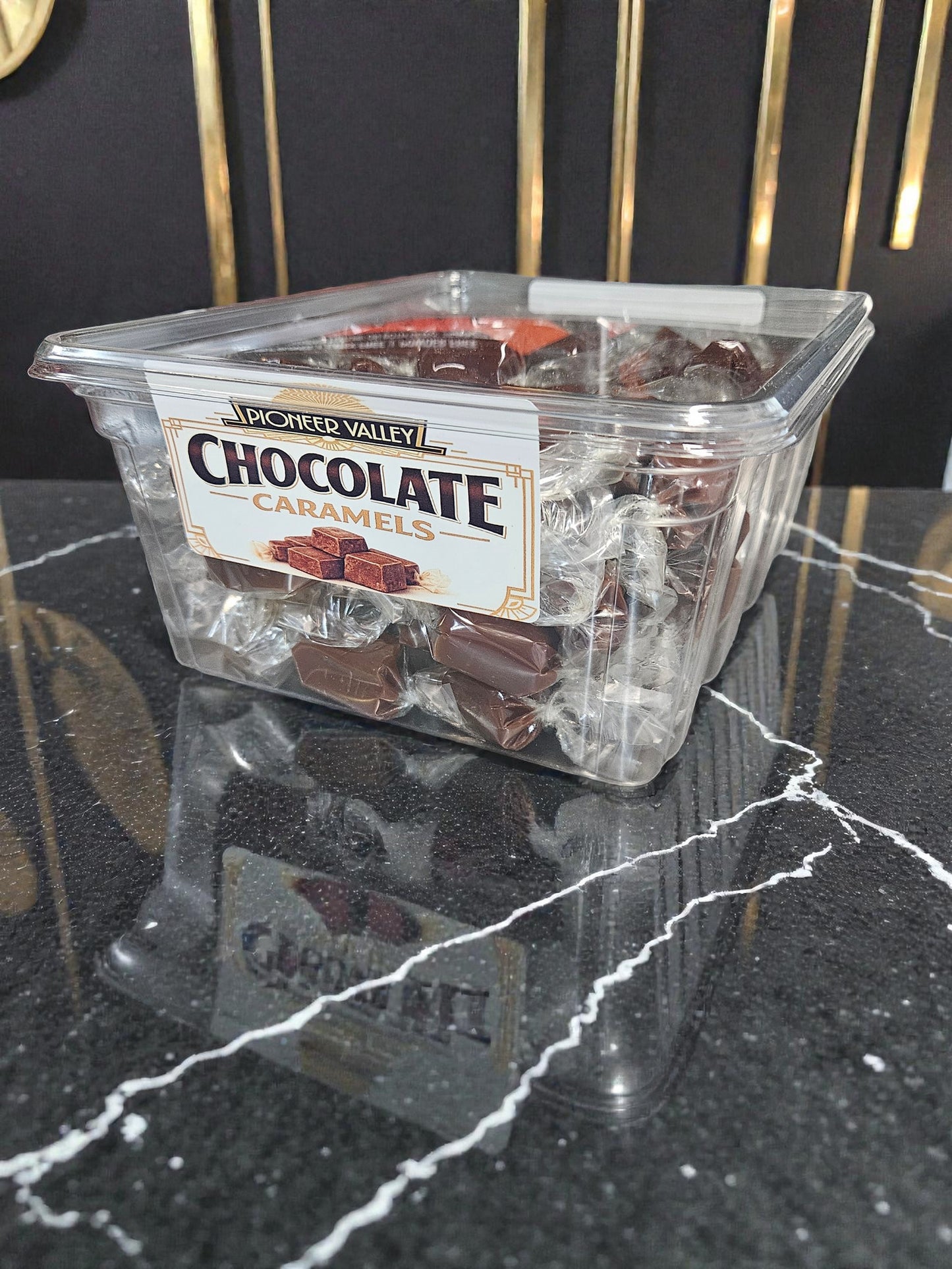 Chocolate Caramels - 3lb Tub