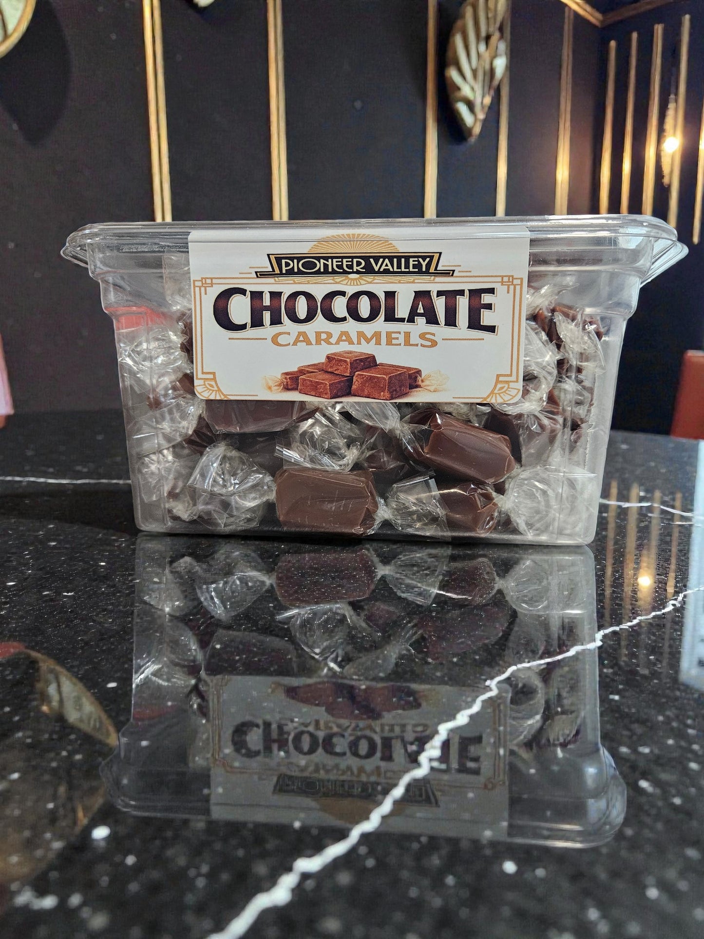 Chocolate Caramels - 3lb Tub