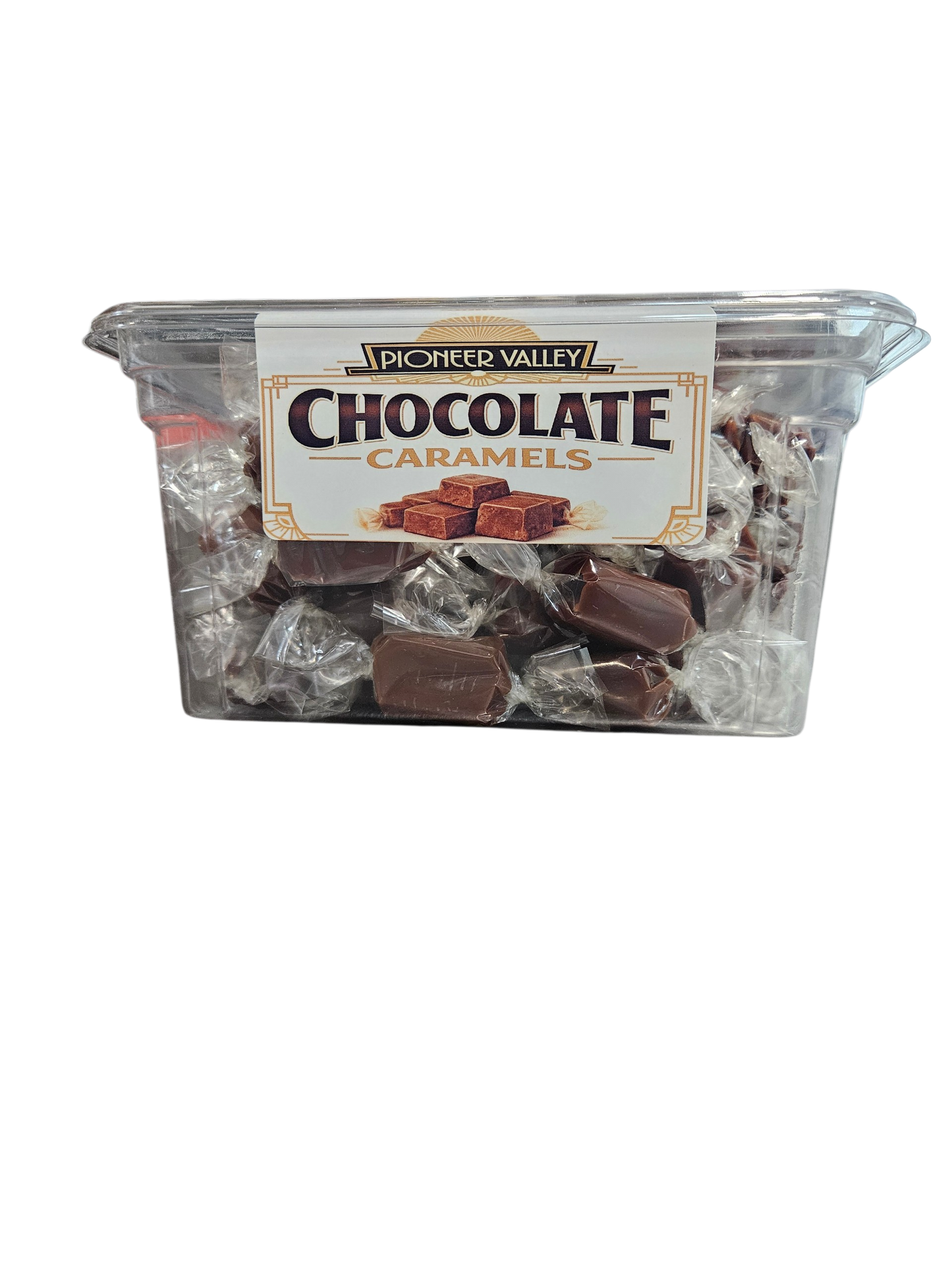 Chocolate Caramels - 3lb Tub