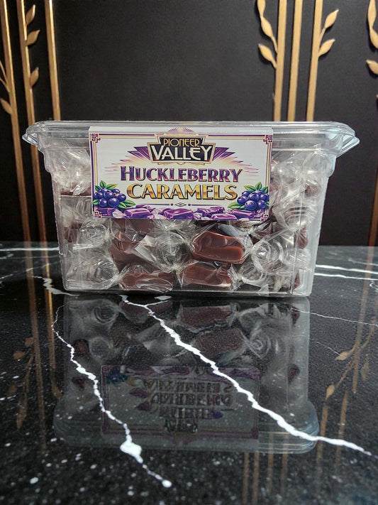 Huckleberry Caramels - 3lb Tub