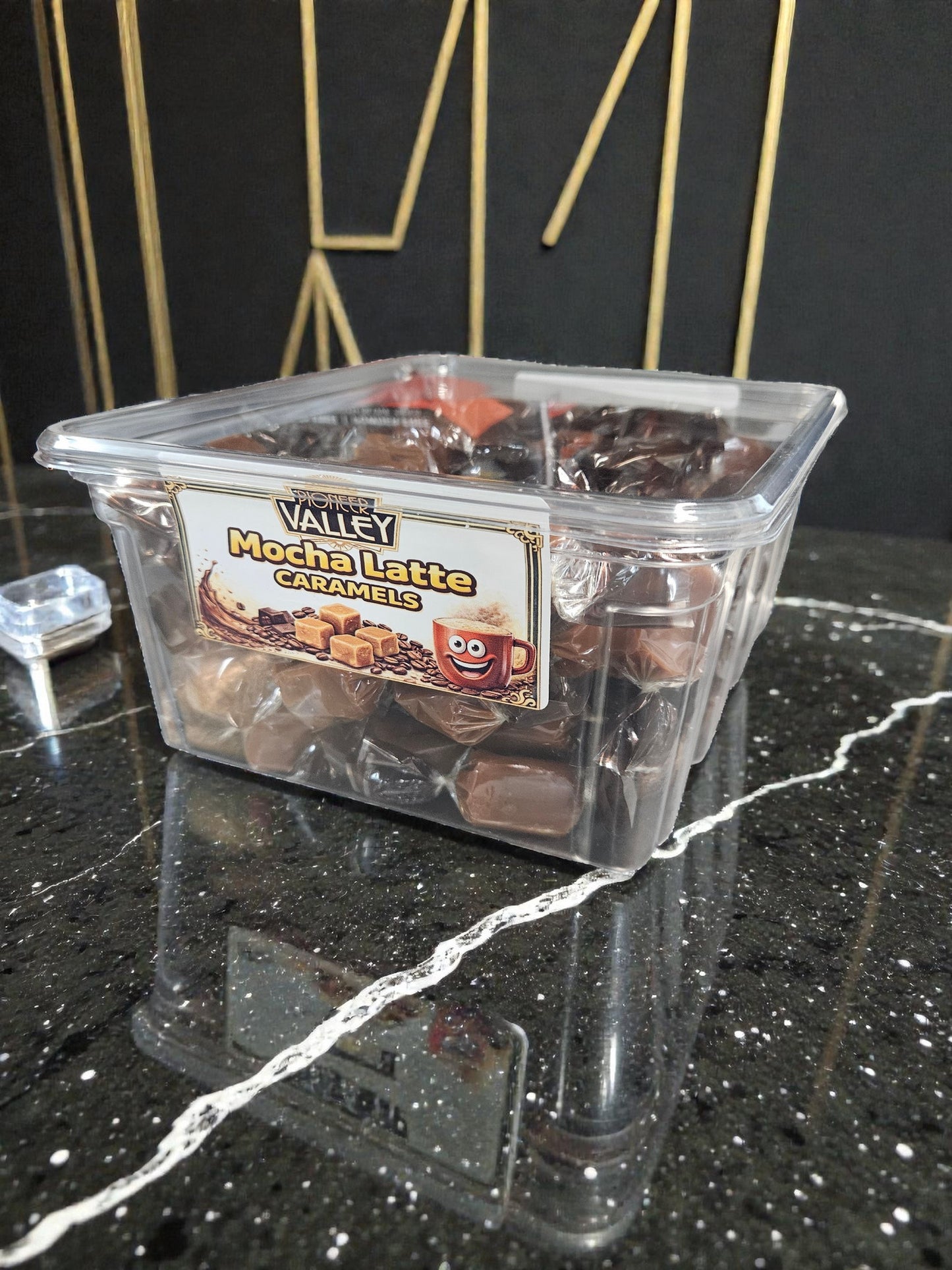 Mocha Latte Caramels - 3lb Tub