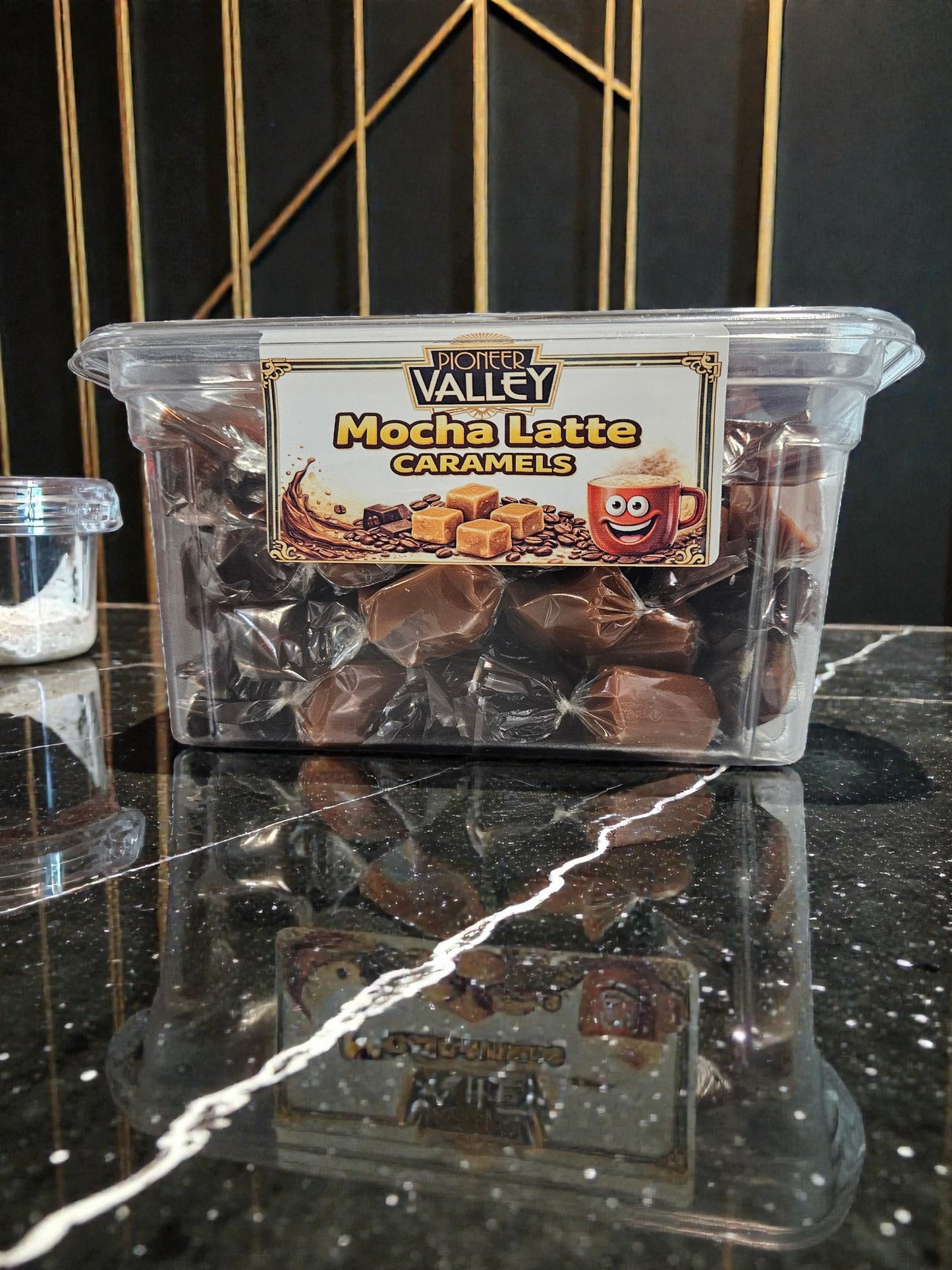 Mocha Latte Caramels - 3lb Tub