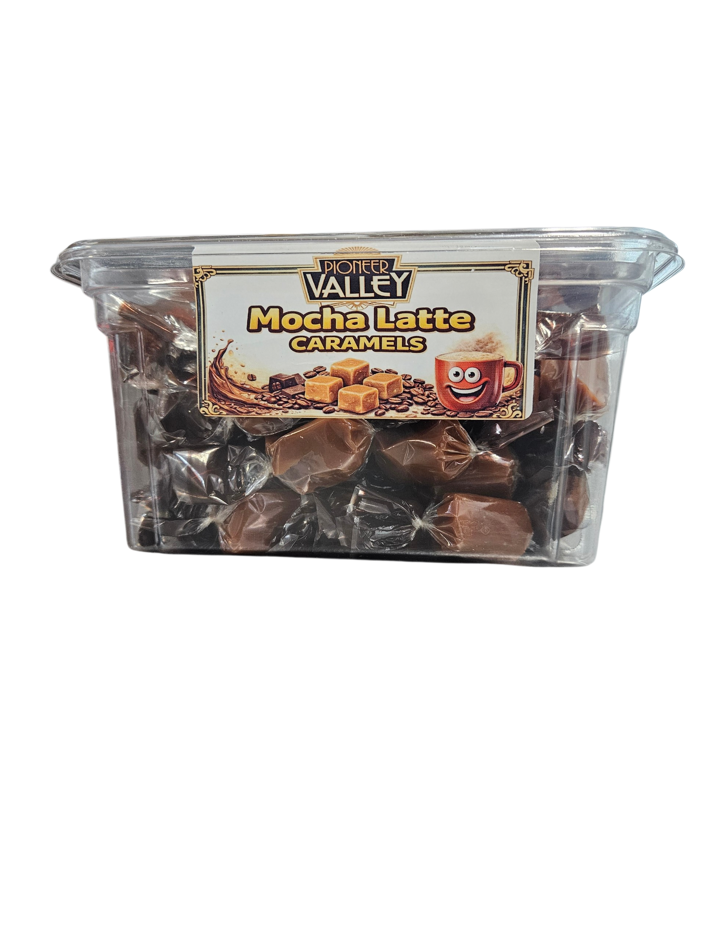 Mocha Latte Caramels - 3lb Tub