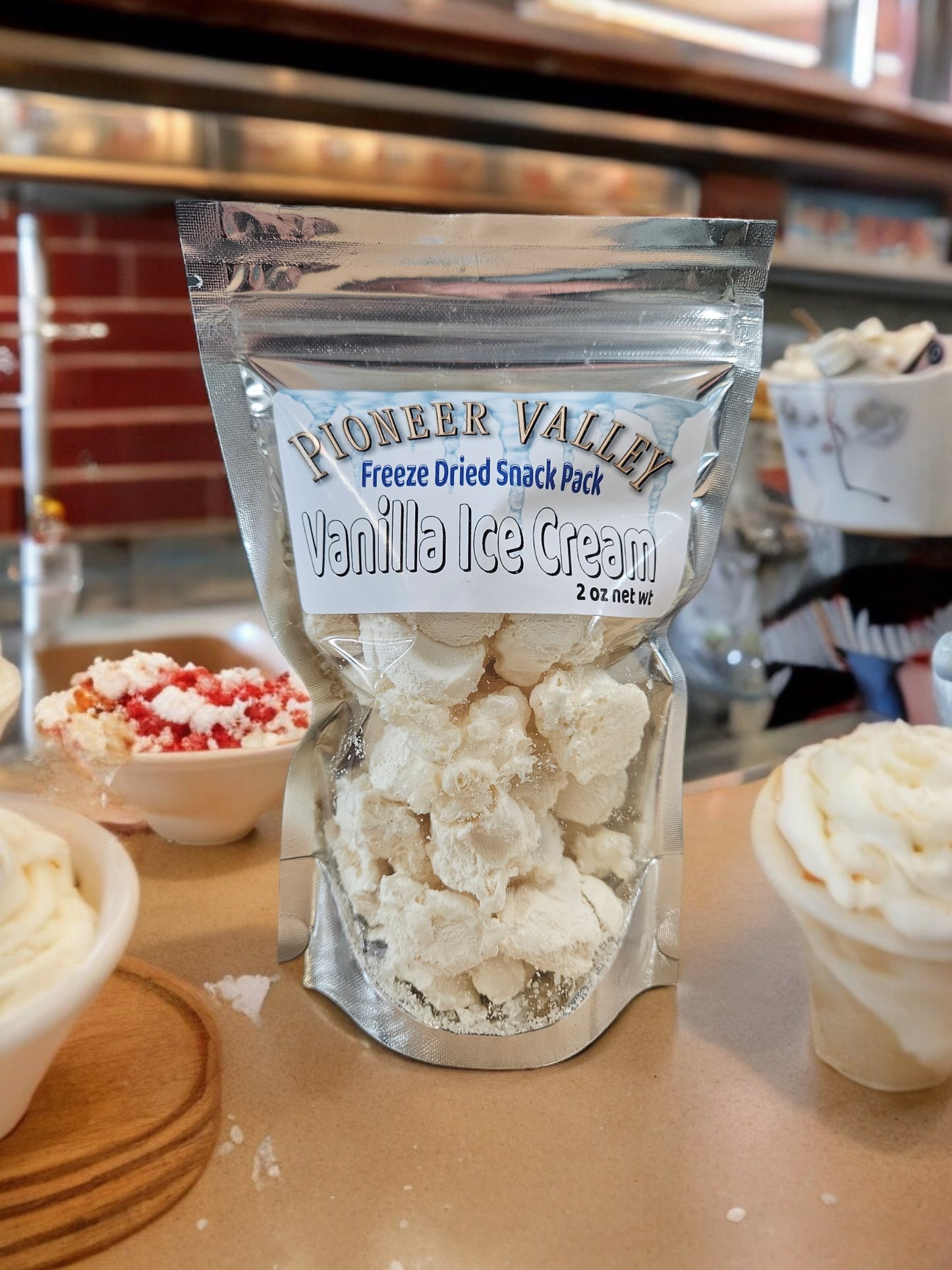 Vanilla Ice Cream, freeze dried