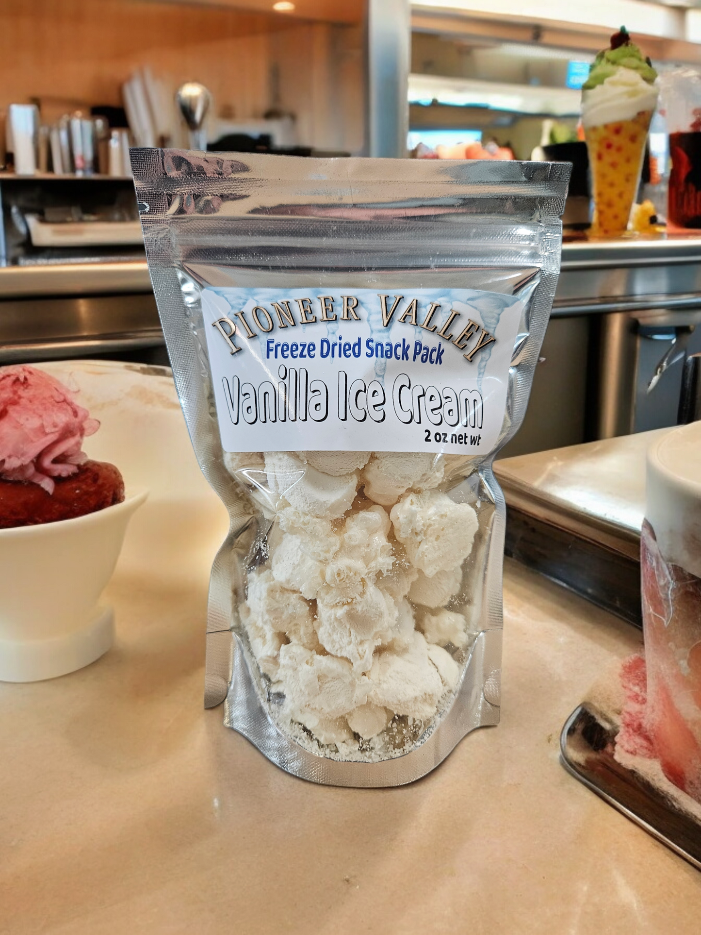 Vanilla Ice Cream, freeze dried