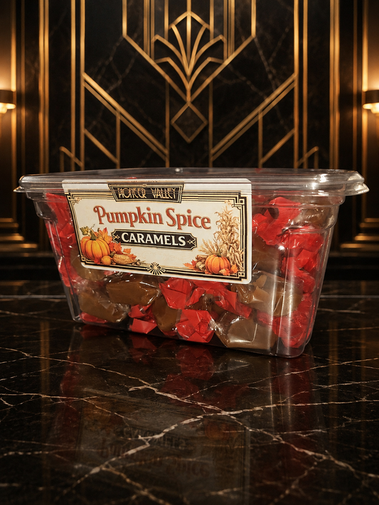 Pumpkin Spice Caramels - 3lb Tub