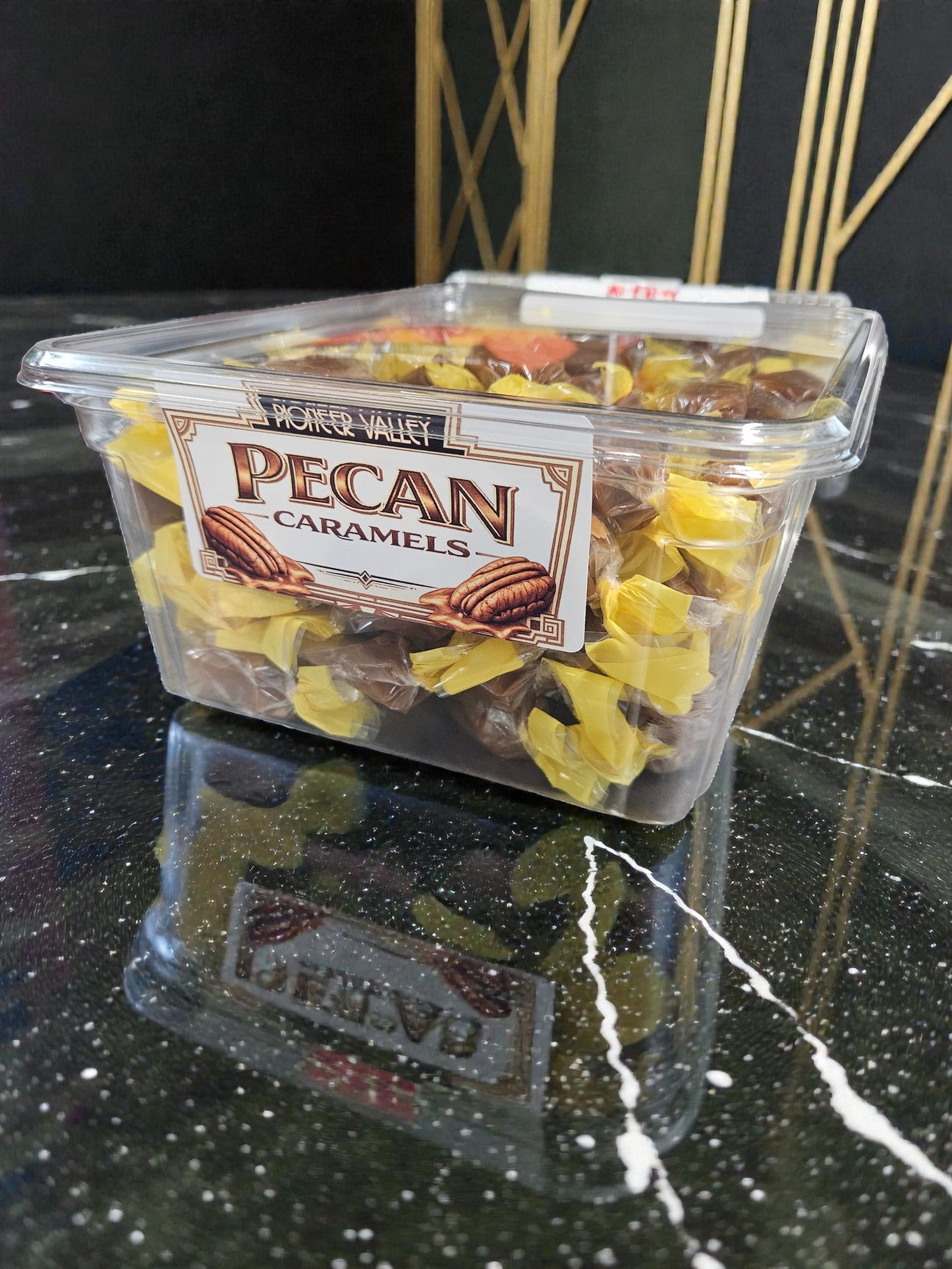 Pecan Caramels - 3lb Tub
