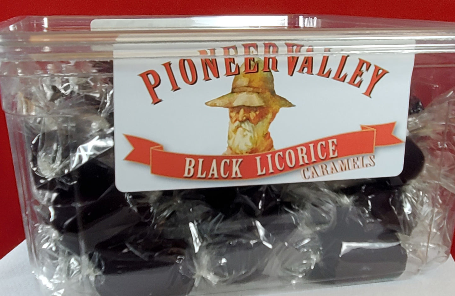Black Licorice Caramels - 3lb Tub