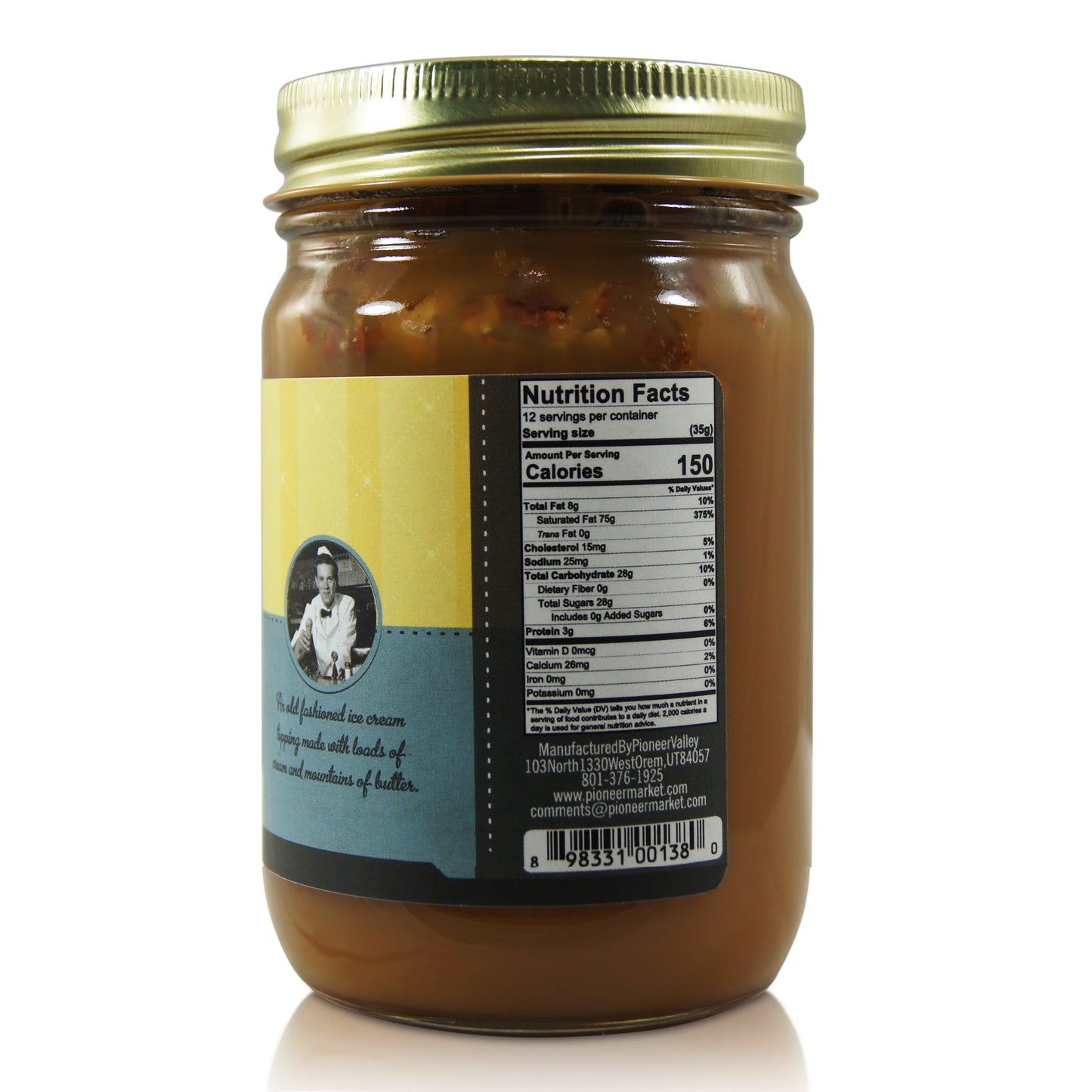 Uncle Denny's Caramel Pecan Topping